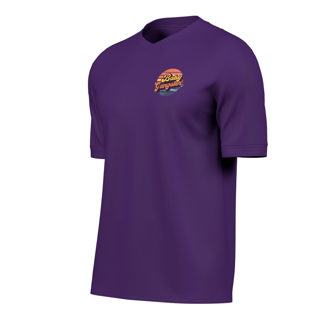 Baby Gangster Street Kid Tee - Purple Edition - Image 5