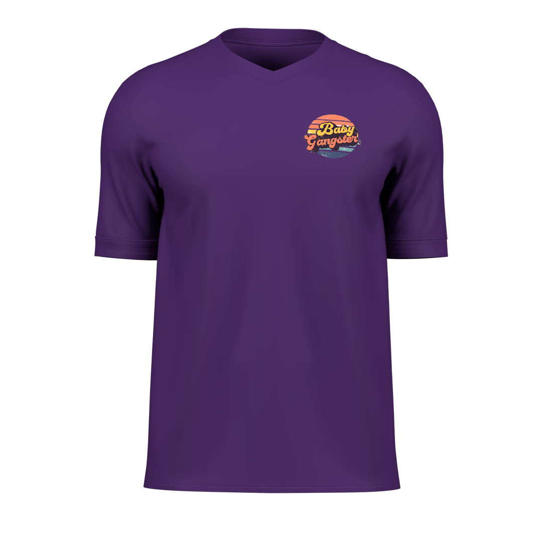 Baby Gangster Street Kid Tee - Purple Edition - Image 4