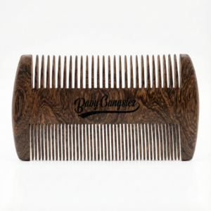 Hand made sandalwood anti-static pocket comb