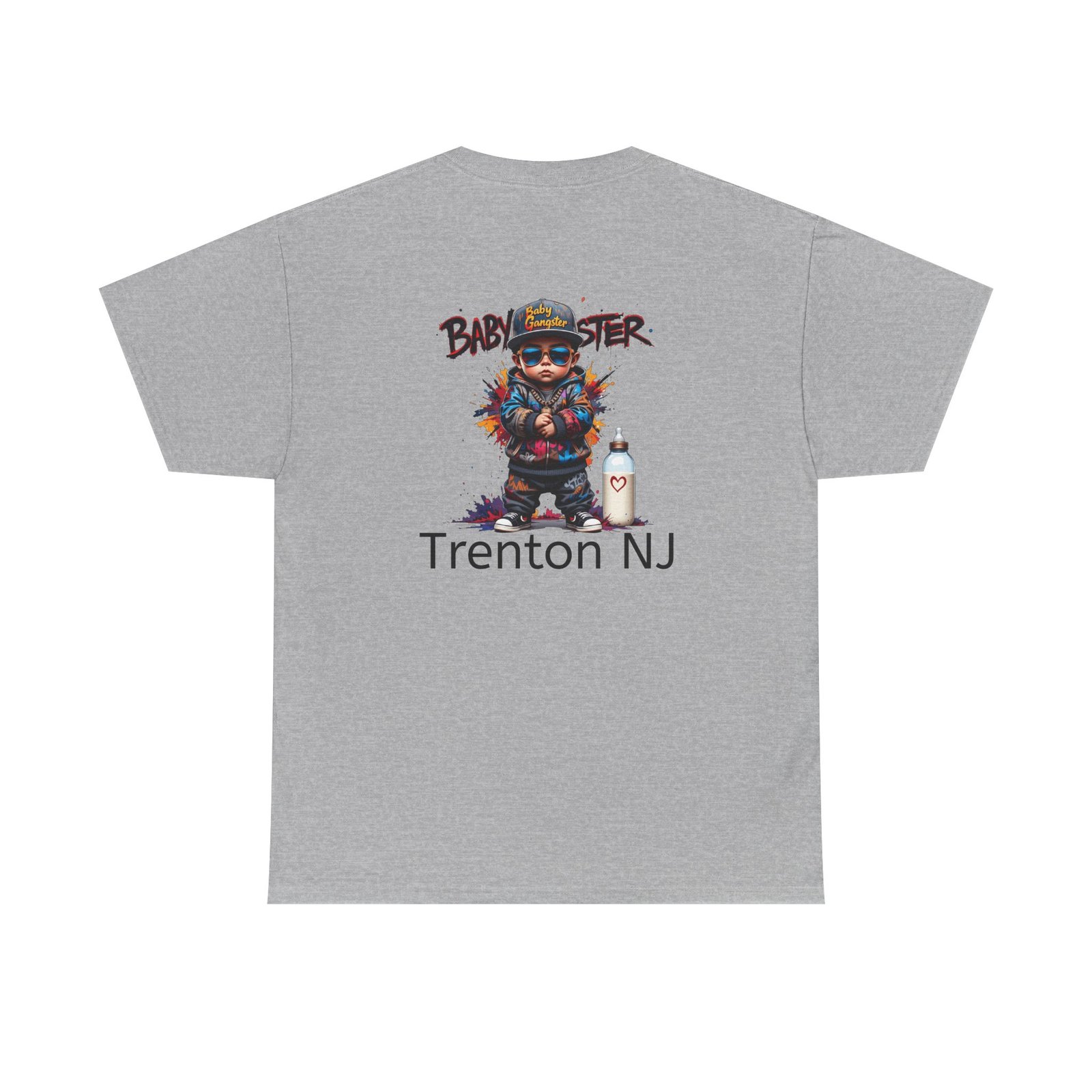 T-Shirt — "Baby Gangster" Trenton NJ Graphic Tee - Image 18