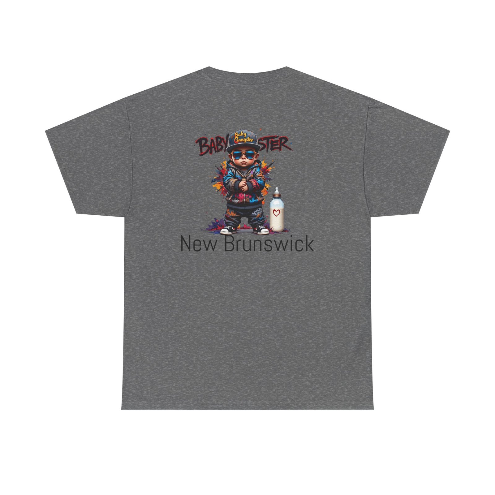 Baby Gangster New Brunswick NJ Graphic Tee — Streetwear T‑Shirt - Image 30