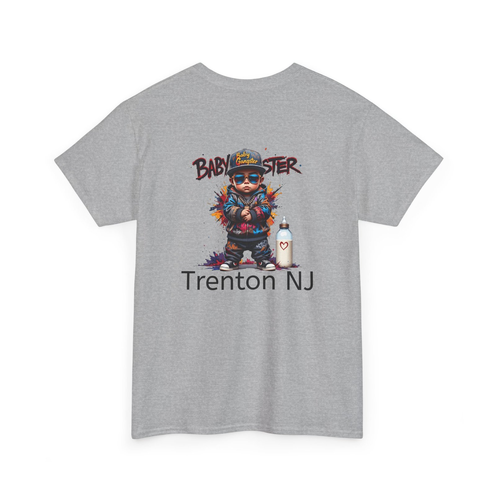 T-Shirt — "Baby Gangster" Trenton NJ Graphic Tee - Image 20