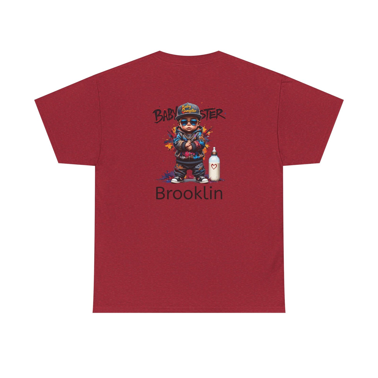 Brooklin Baby Gangster Tee — Graphic Gangster Streetwear T‑Shirt - Image 16