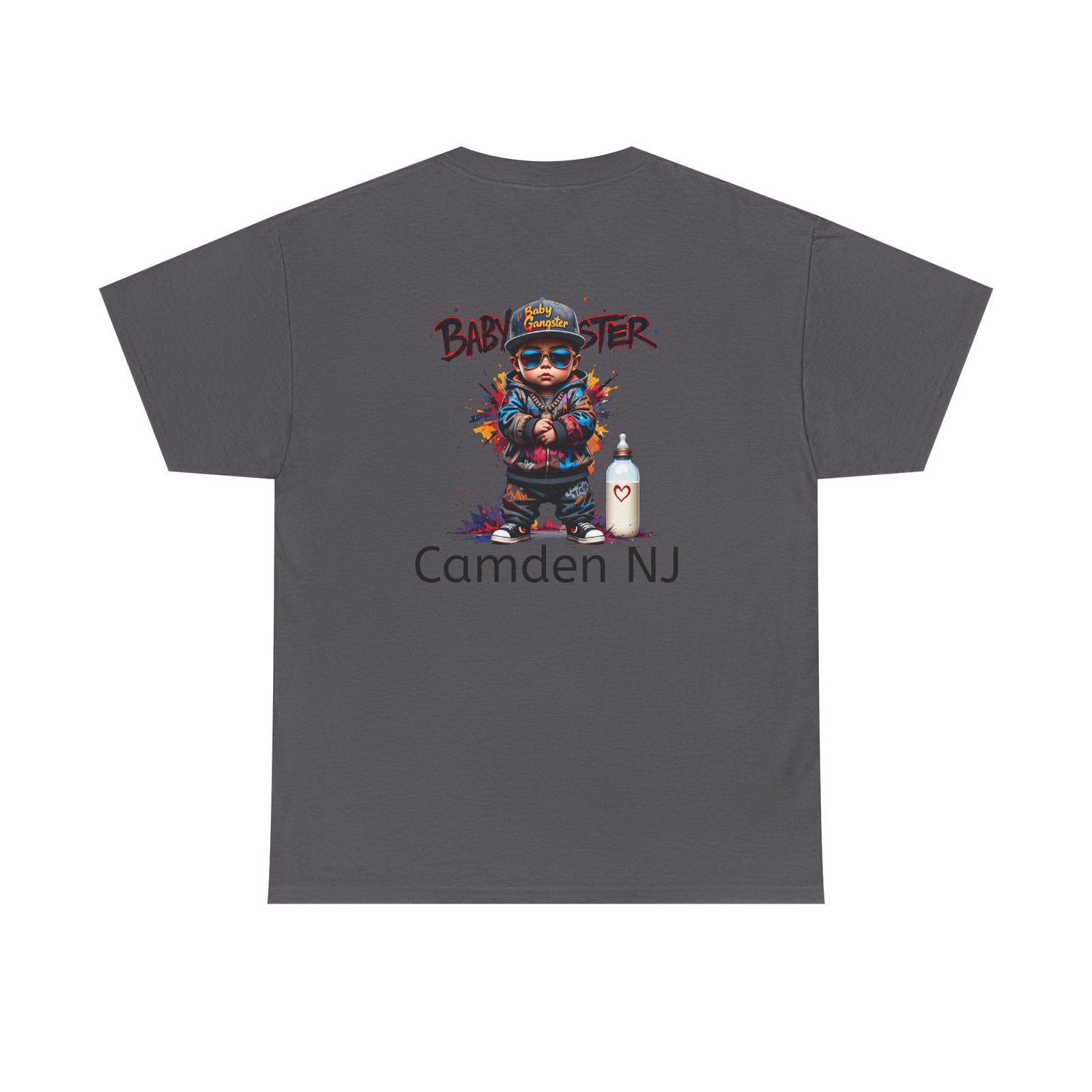 Baby Buster Graphic Tee — Streetwear Infant Rapper Design - Image 42