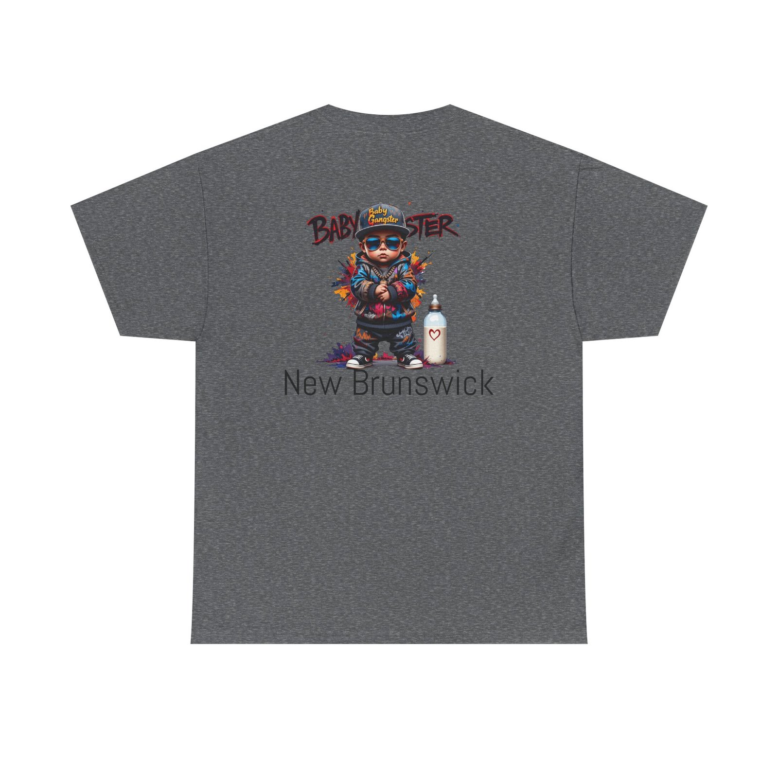 Baby Gangster New Brunswick NJ Graphic Tee — Streetwear T‑Shirt - Image 26
