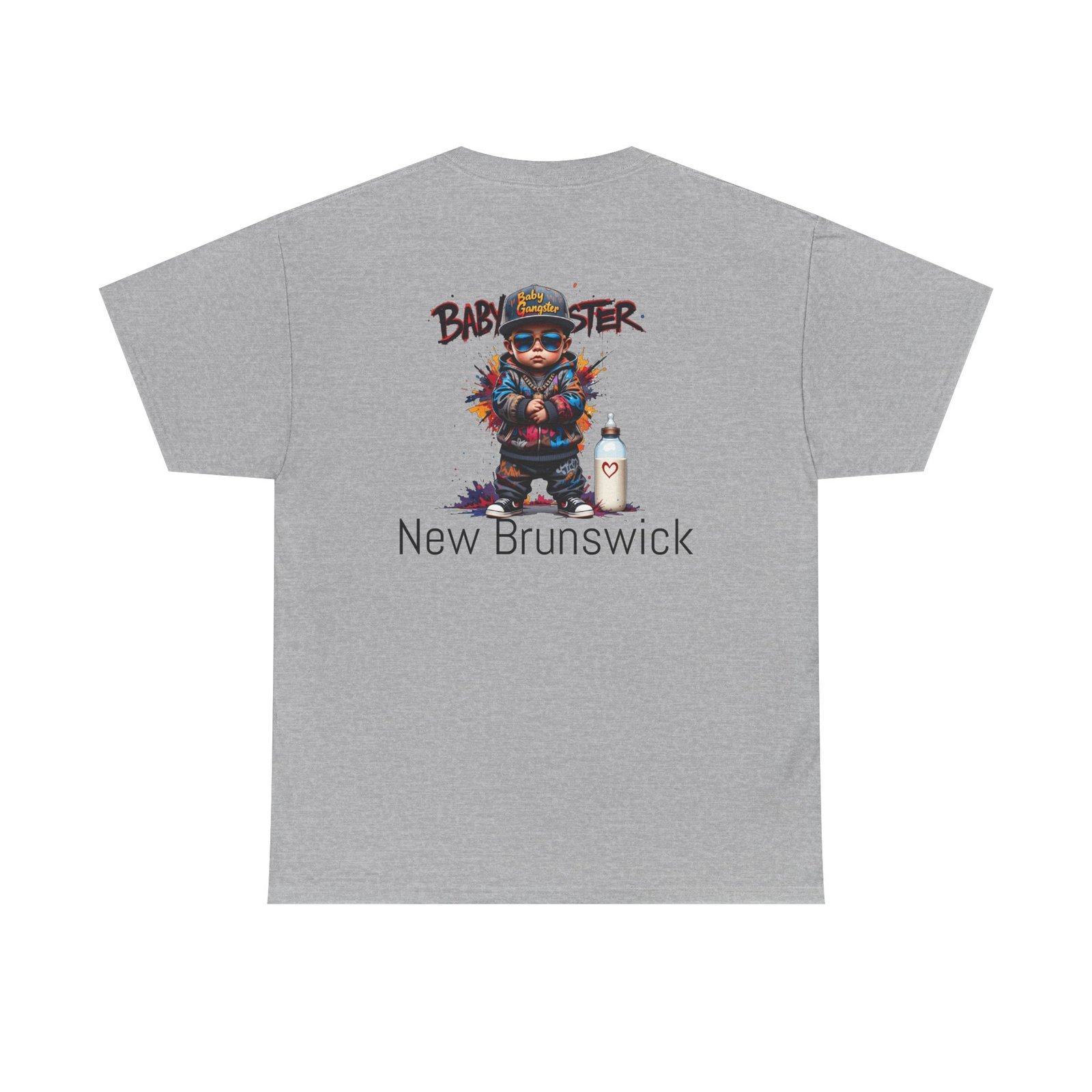 Baby Gangster New Brunswick NJ Graphic Tee — Streetwear T‑Shirt - Image 14