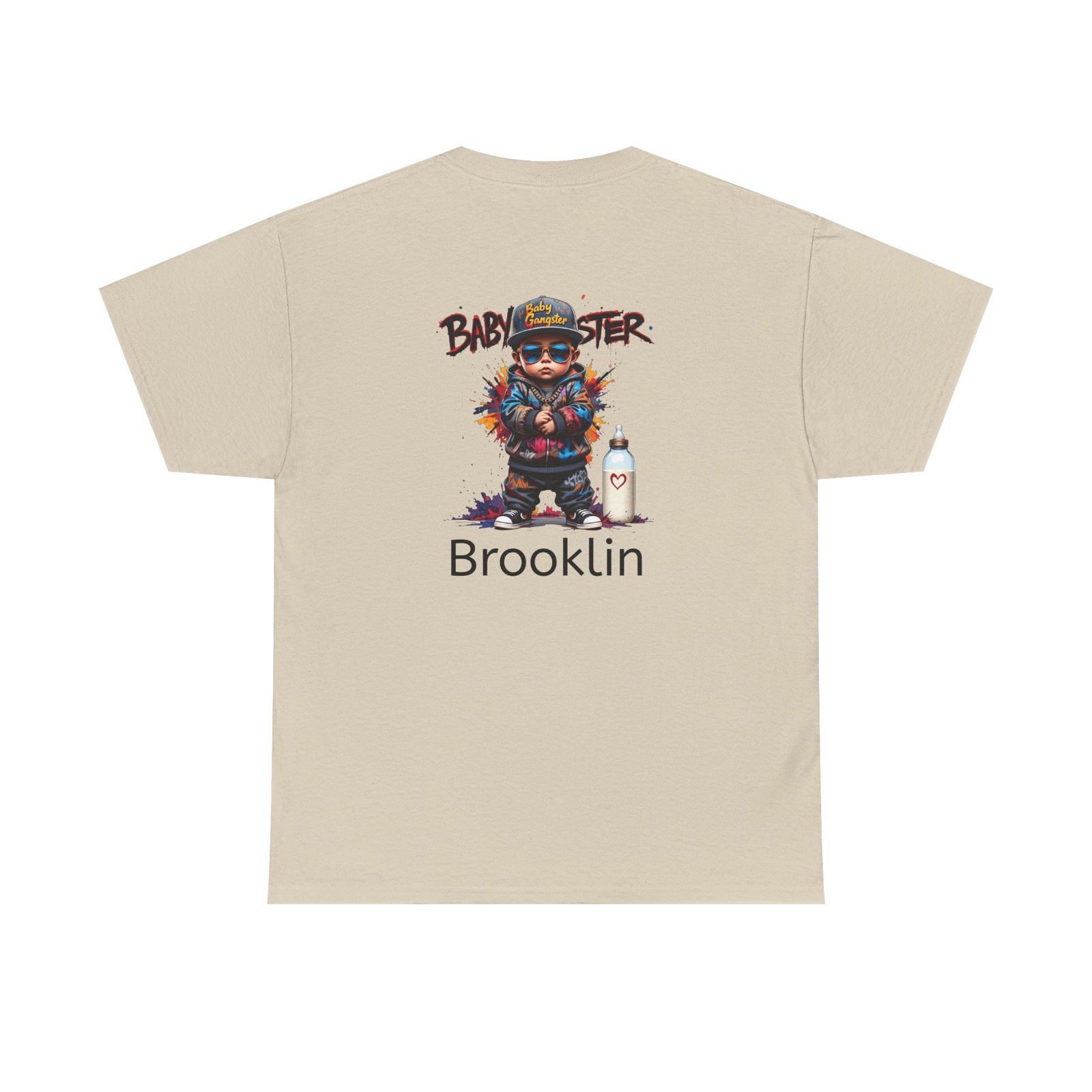 Brooklin Baby Gangster Tee — Graphic Gangster Streetwear T‑Shirt - Image 6