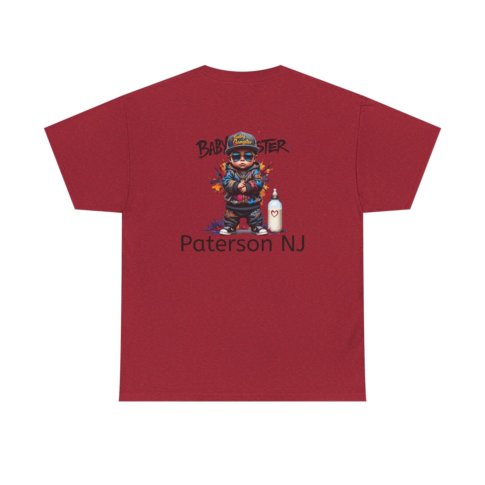 Baby Gangster Paterson NJ T‑Shirt — Urban Baby Character Tee - Image 30