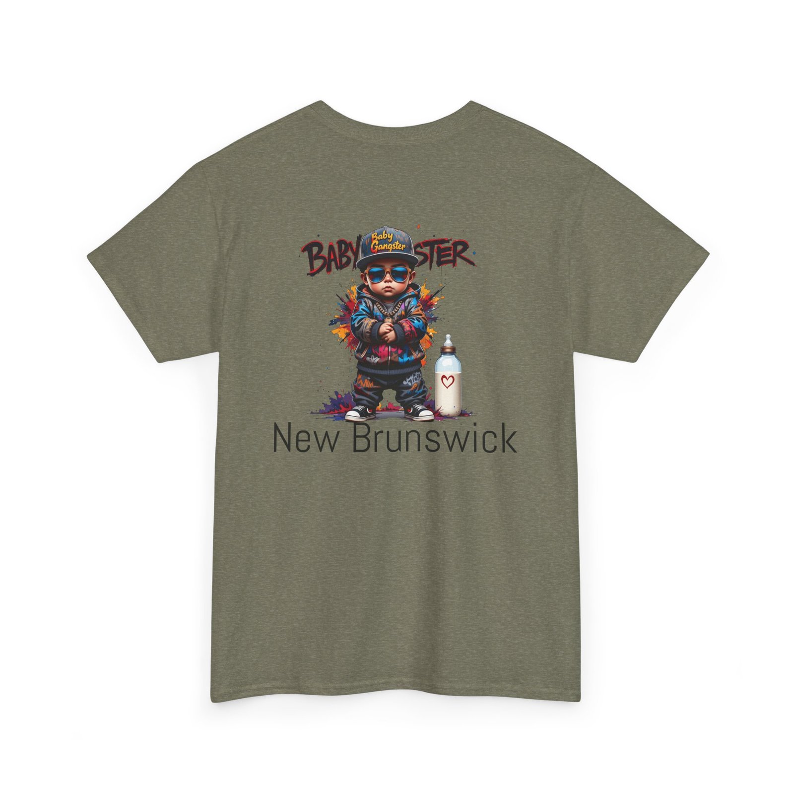 Baby Gangster New Brunswick NJ Graphic Tee — Streetwear T‑Shirt - Image 20