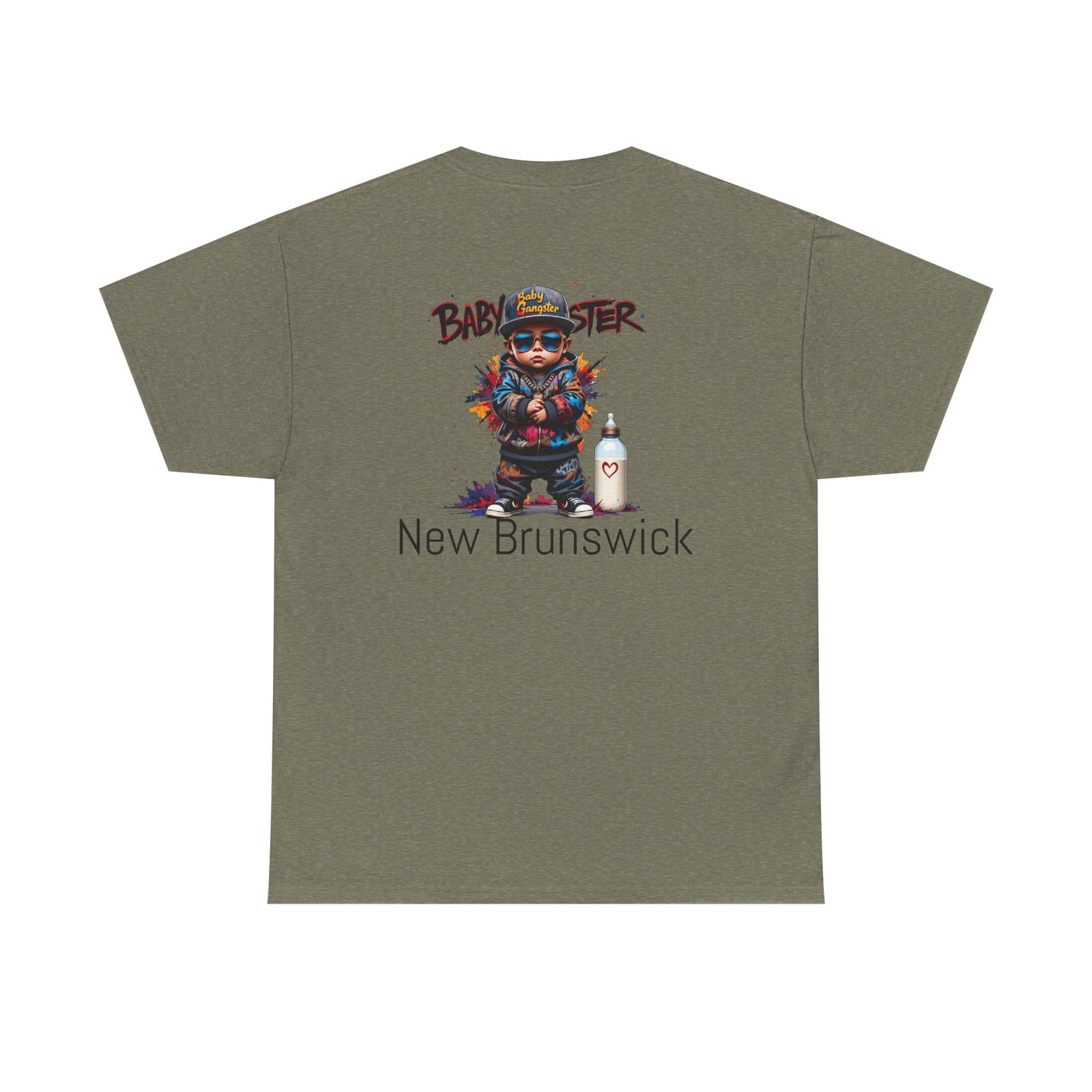 Baby Gangster New Brunswick NJ Graphic Tee — Streetwear T‑Shirt - Image 18