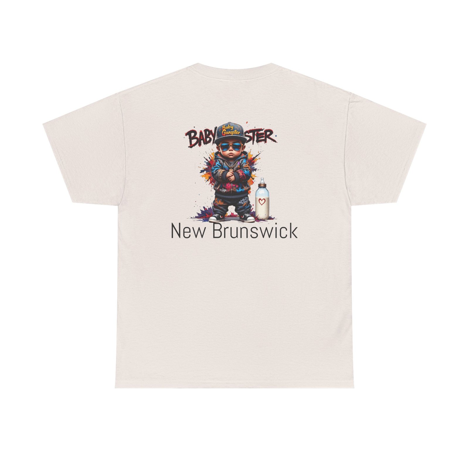 Baby Gangster New Brunswick NJ Graphic Tee — Streetwear T‑Shirt - Image 10