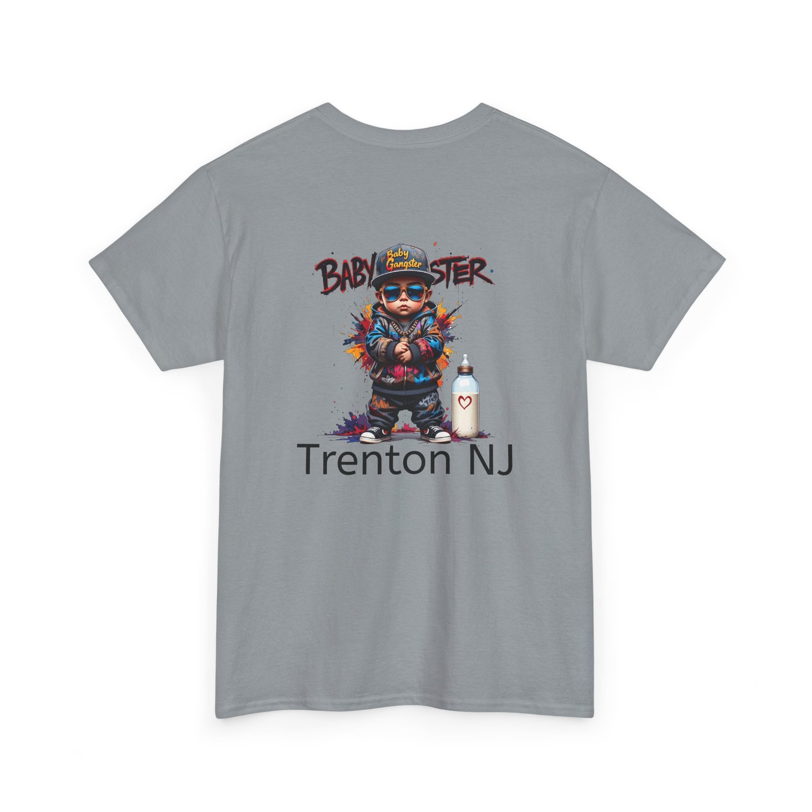 T-Shirt — "Baby Gangster" Trenton NJ Graphic Tee - Image 28