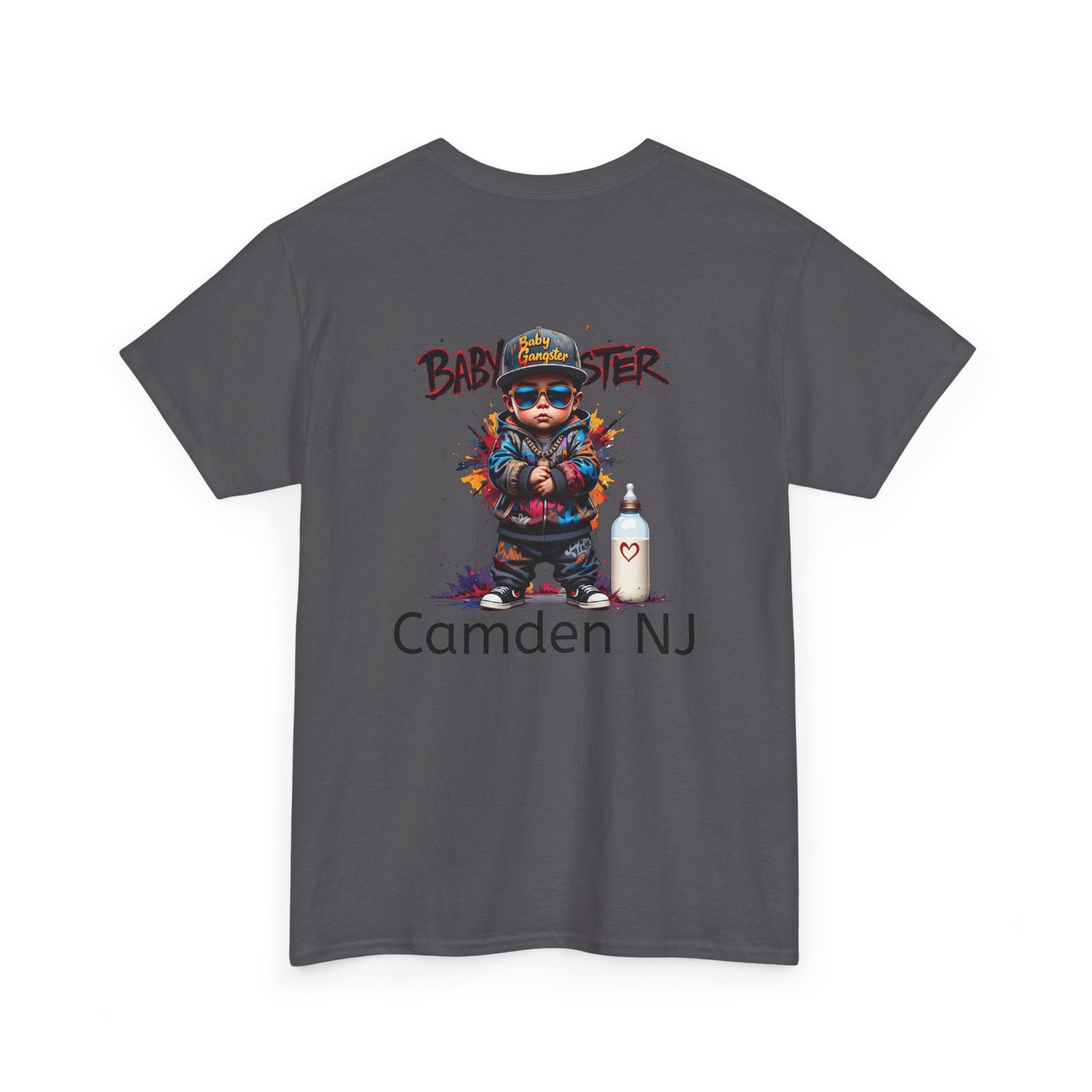Baby Buster Graphic Tee — Streetwear Infant Rapper Design - Image 44