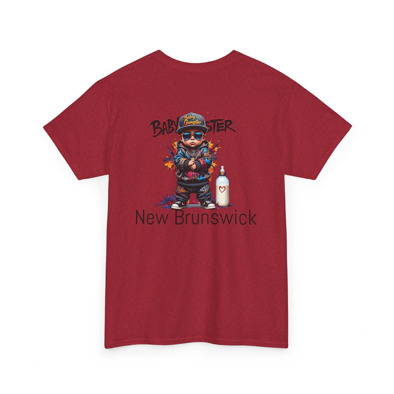 Baby Gangster New Brunswick NJ Graphic Tee — Streetwear T‑Shirt - Image 40