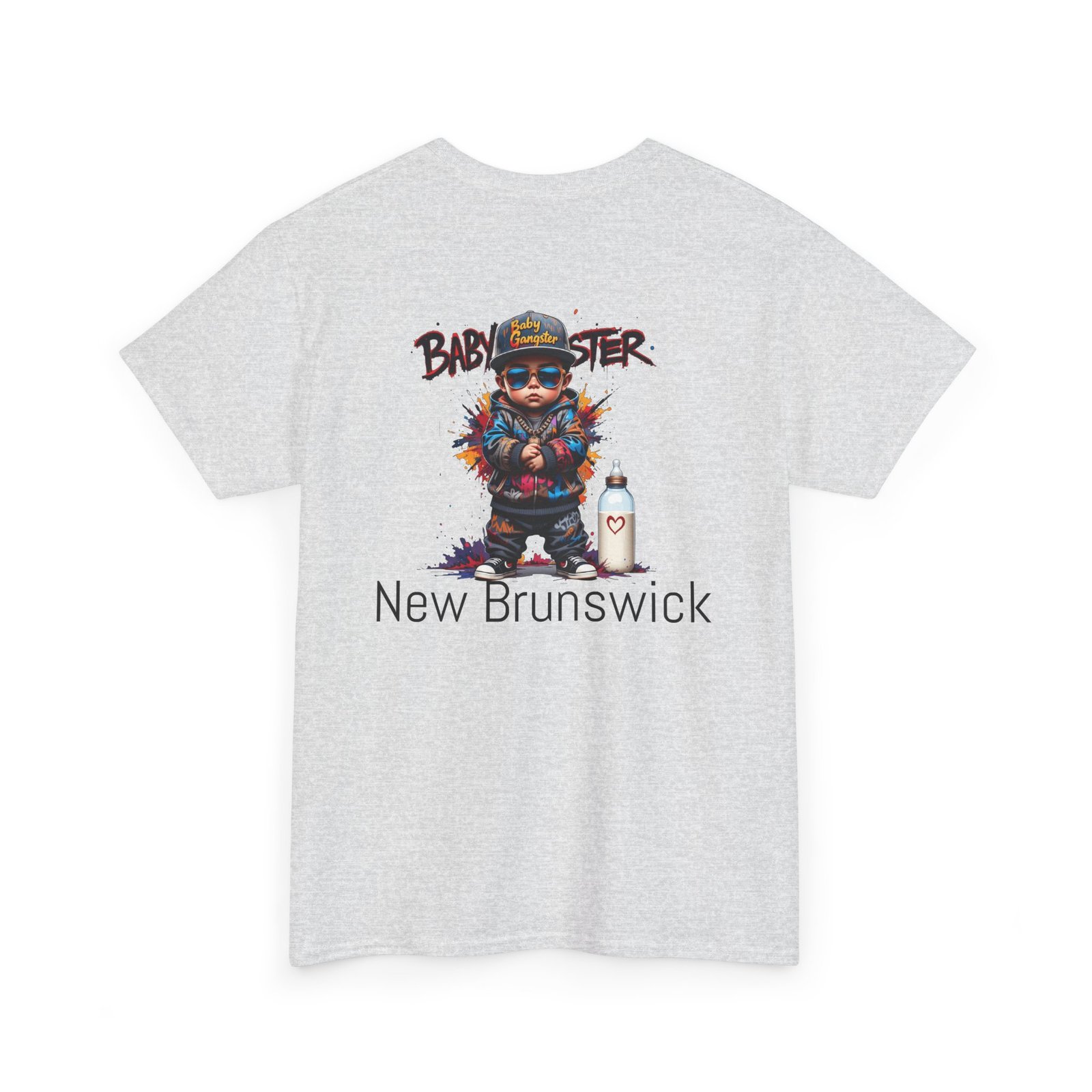 Baby Gangster New Brunswick NJ Graphic Tee — Streetwear T‑Shirt - Image 8