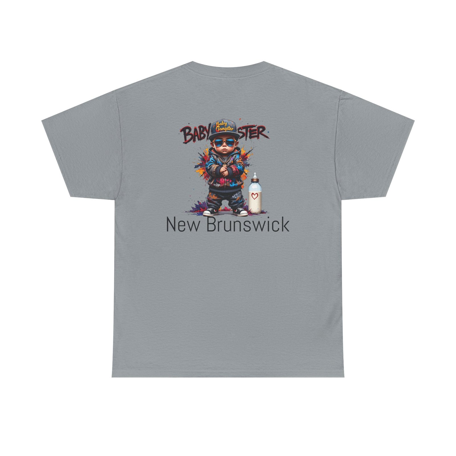 Baby Gangster New Brunswick NJ Graphic Tee — Streetwear T‑Shirt - Image 22