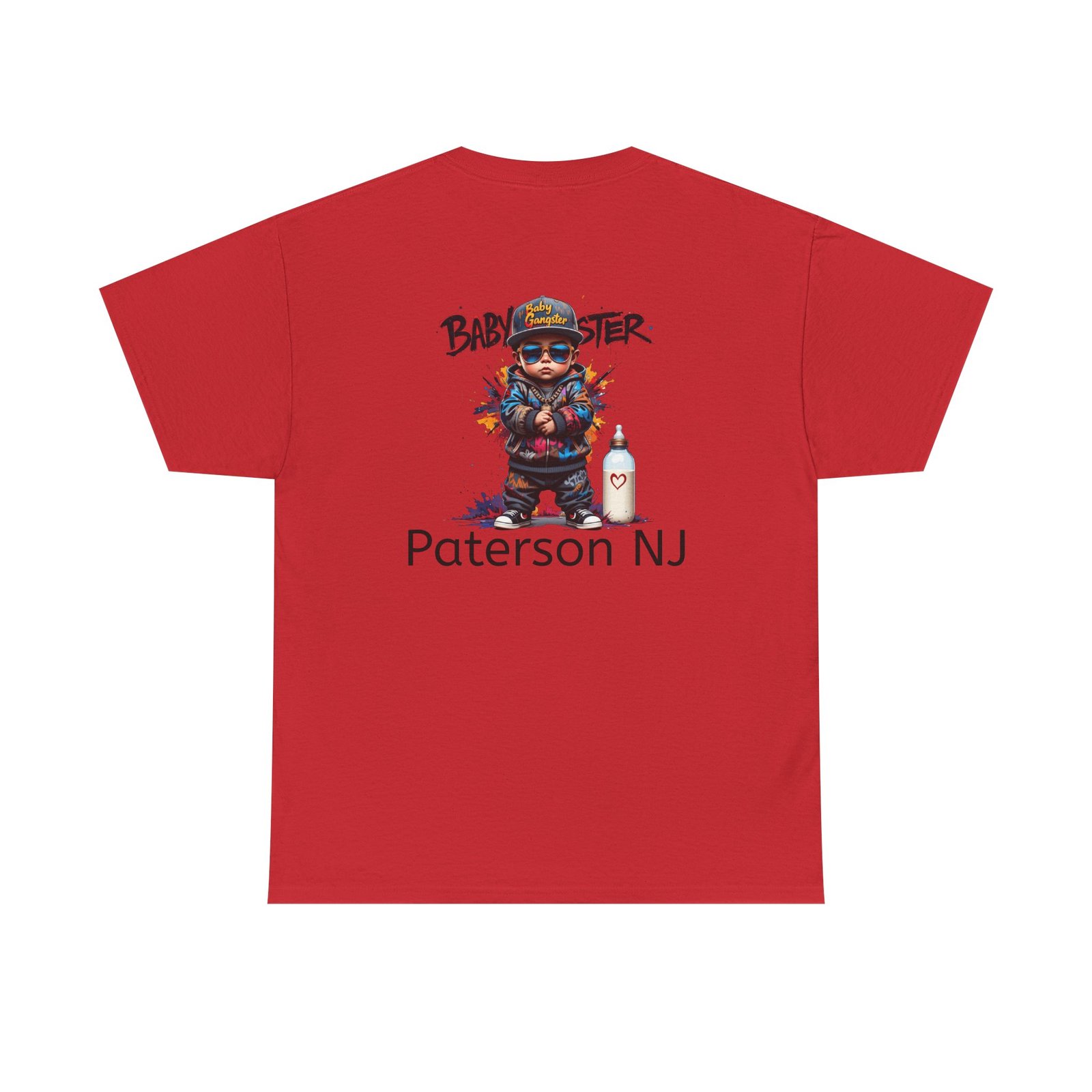 Baby Gangster Paterson NJ T‑Shirt — Urban Baby Character Tee - Image 26