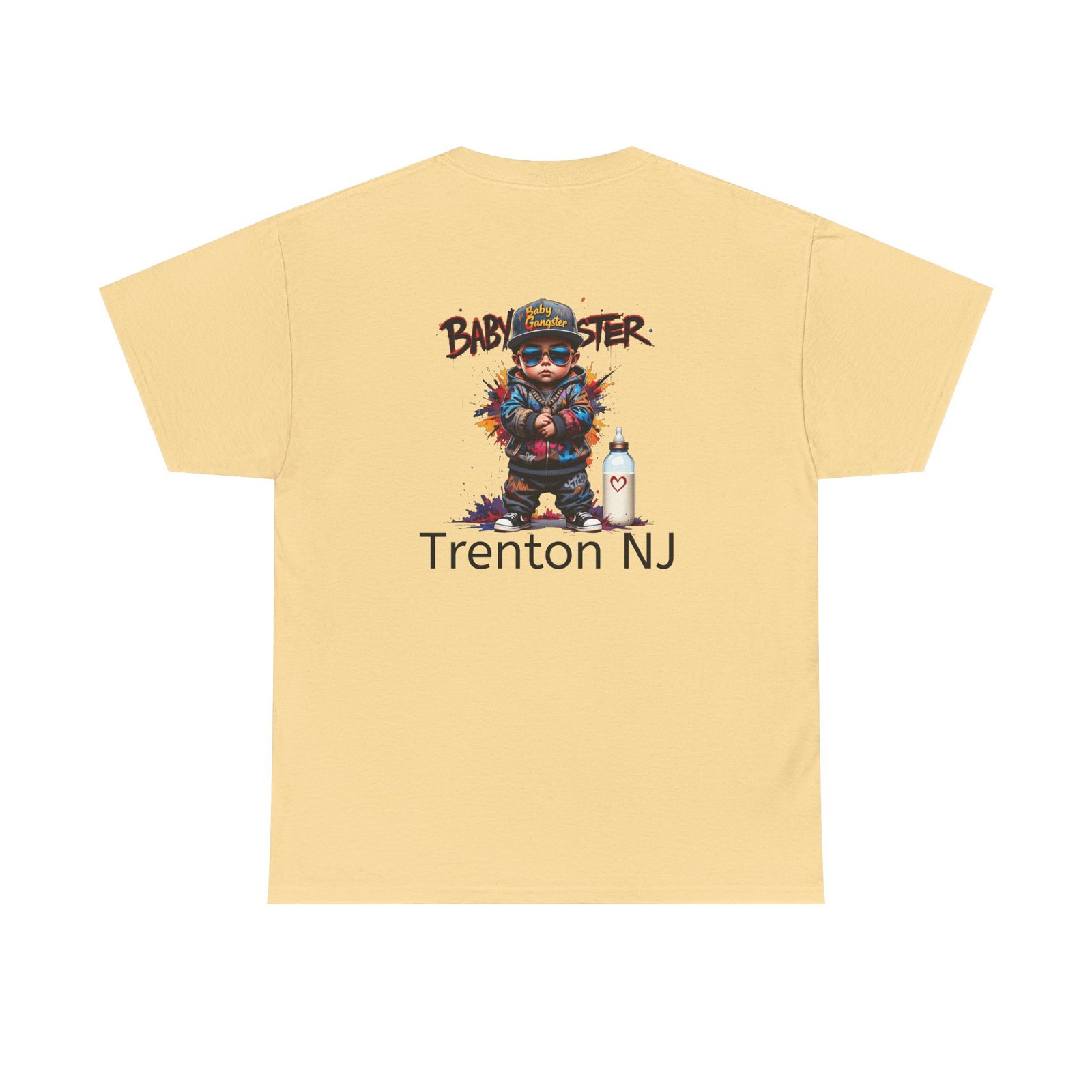 T-Shirt — "Baby Gangster" Trenton NJ Graphic Tee - Image 38