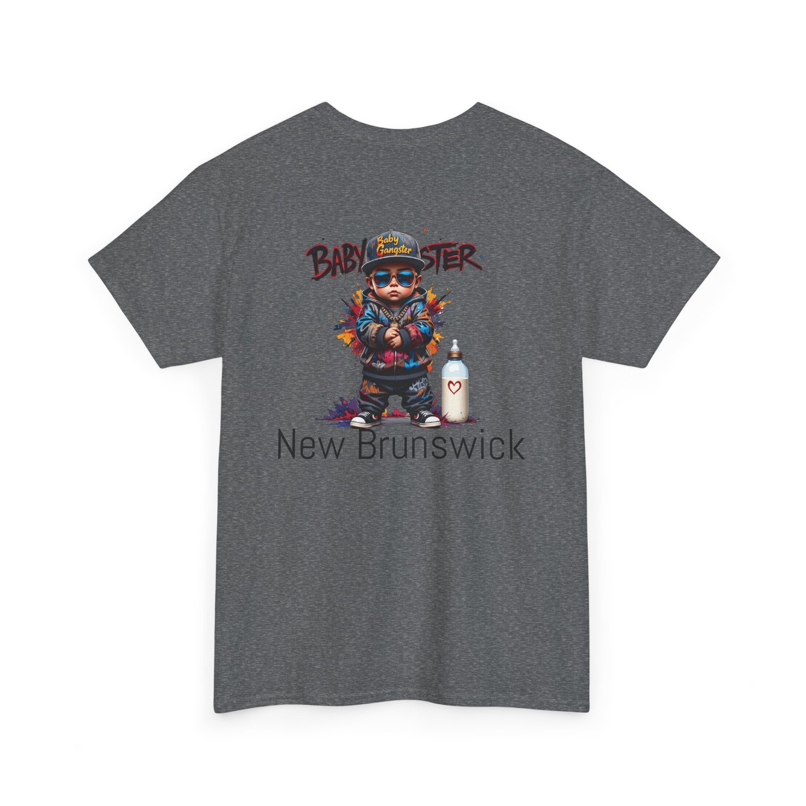 Baby Gangster New Brunswick NJ Graphic Tee — Streetwear T‑Shirt - Image 28