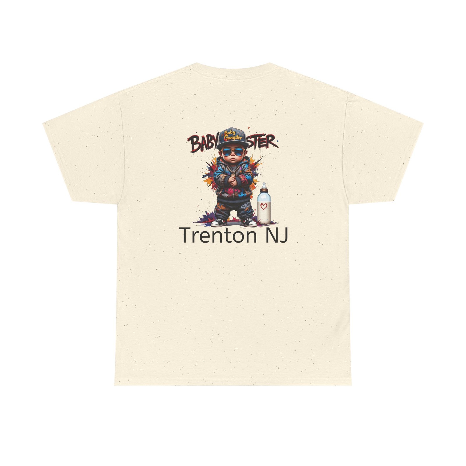 T-Shirt — "Baby Gangster" Trenton NJ Graphic Tee - Image 50