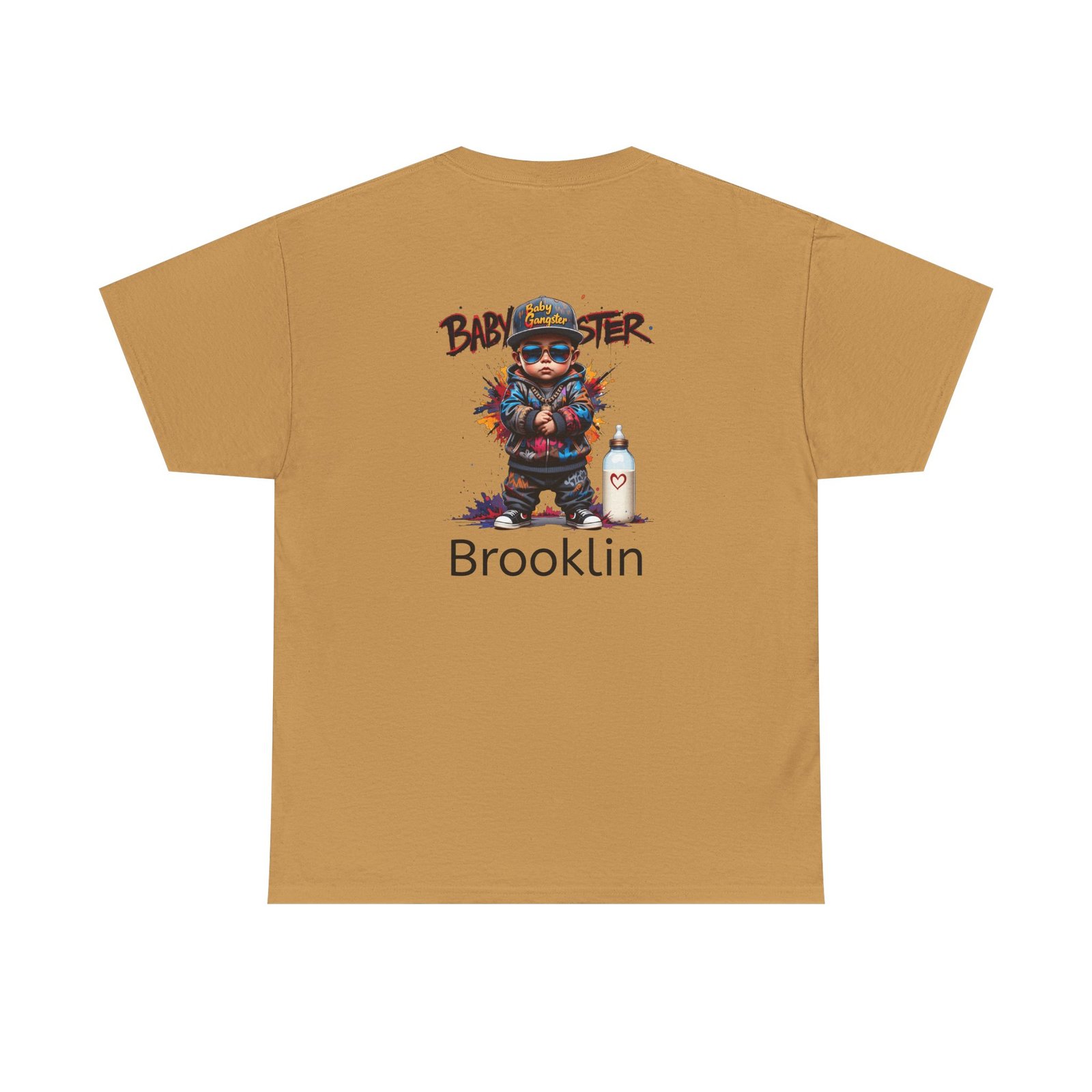 Brooklin Baby Gangster Tee — Graphic Gangster Streetwear T‑Shirt - Image 12