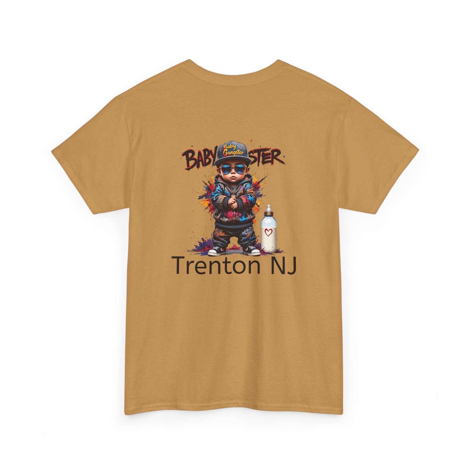 T-Shirt — "Baby Gangster" Trenton NJ Graphic Tee - Image 44