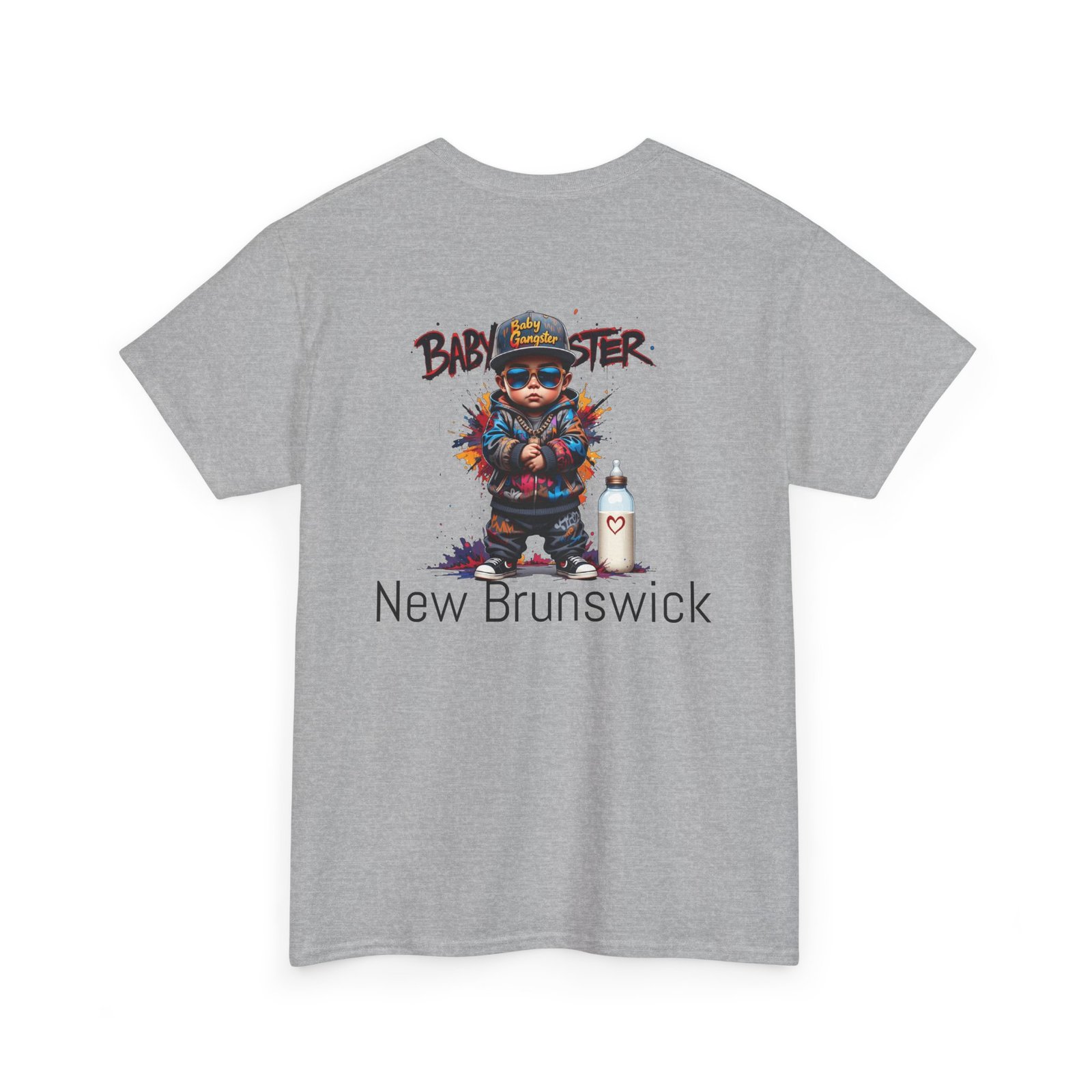 Baby Gangster New Brunswick NJ Graphic Tee — Streetwear T‑Shirt - Image 16