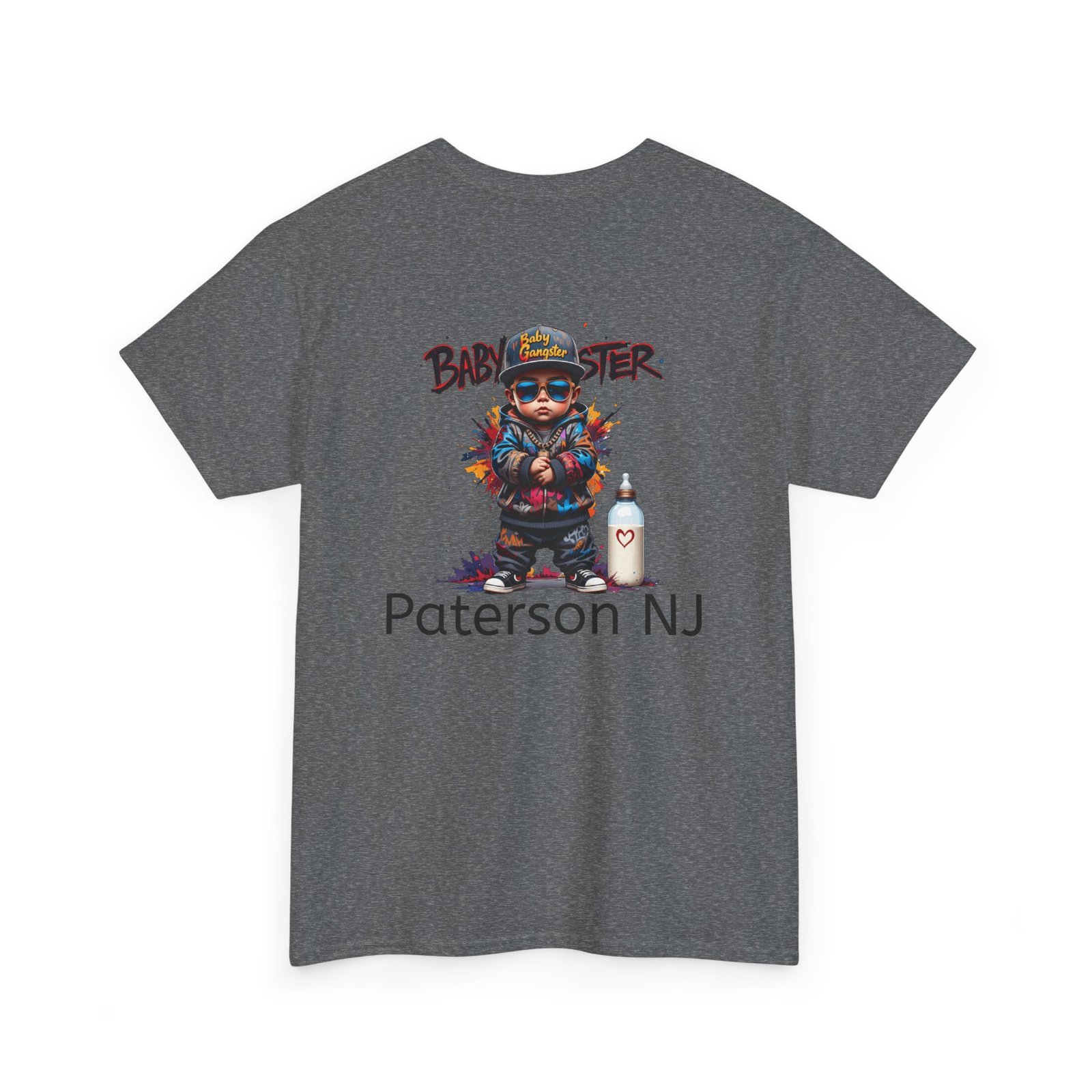 Baby Gangster Paterson NJ T‑Shirt — Urban Baby Character Tee - Image 24