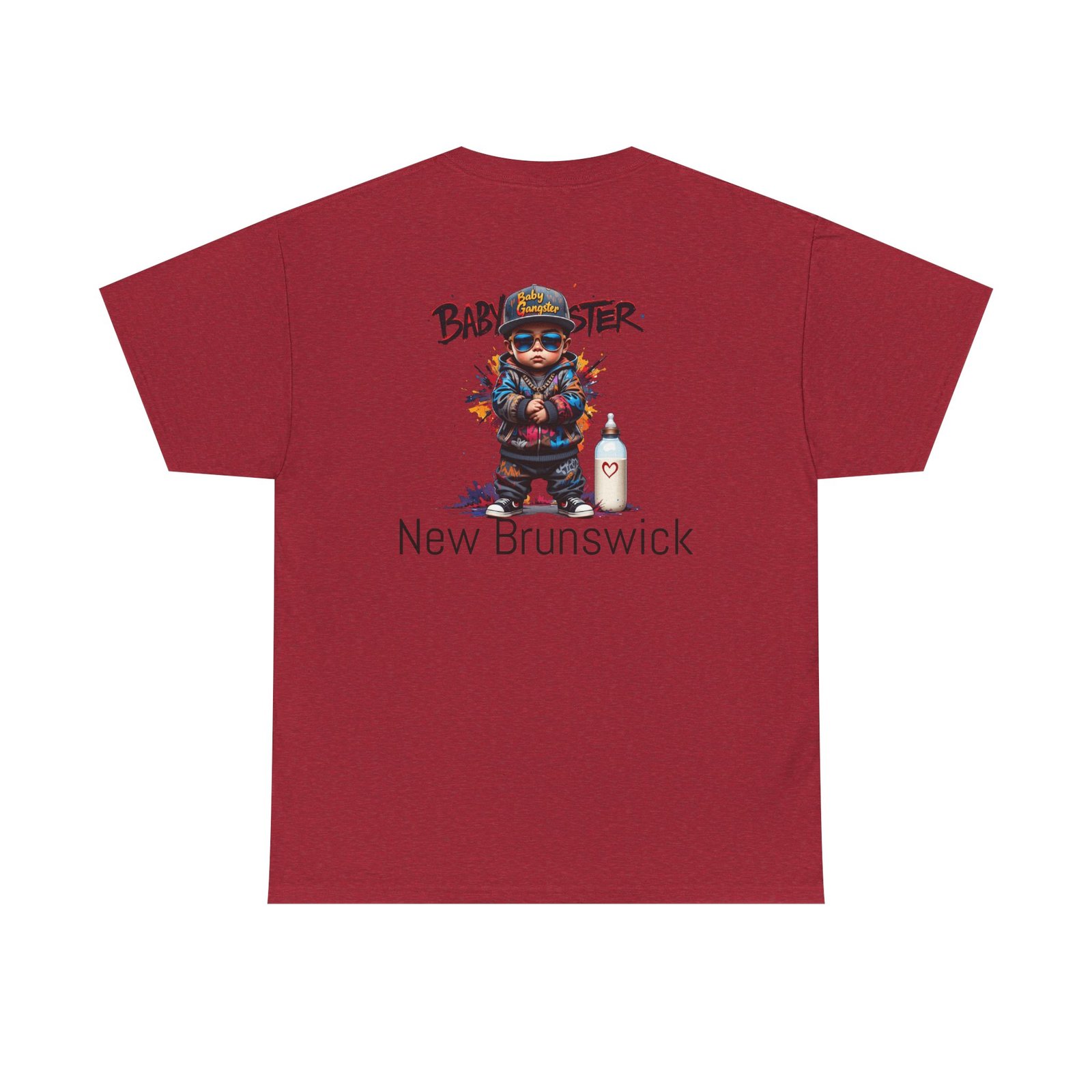 Baby Gangster New Brunswick NJ Graphic Tee — Streetwear T‑Shirt - Image 38