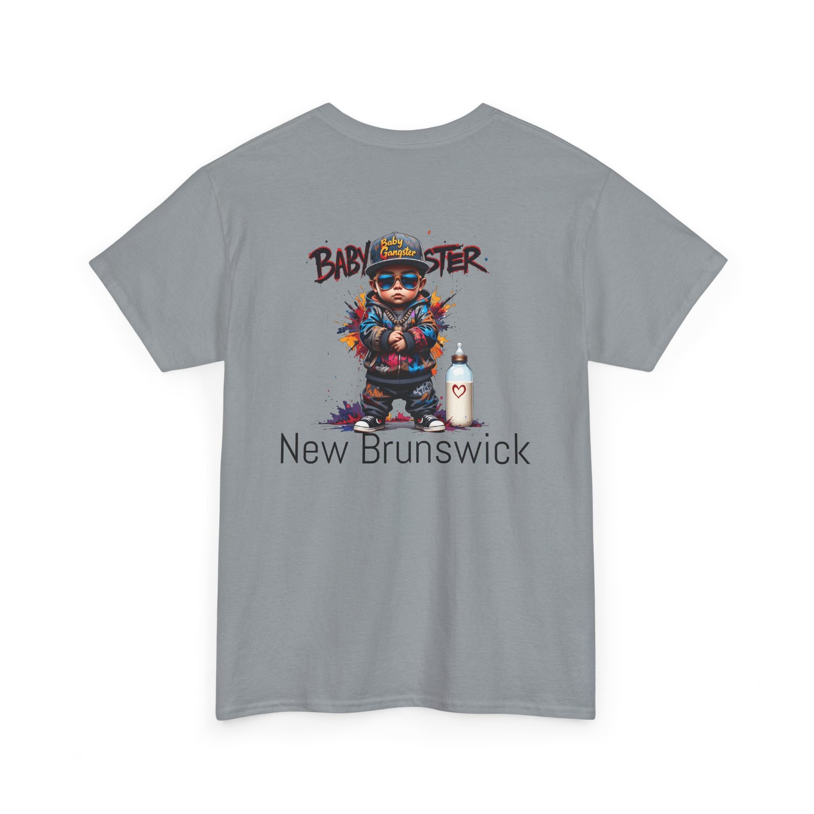 Baby Gangster New Brunswick NJ Graphic Tee — Streetwear T‑Shirt - Image 24