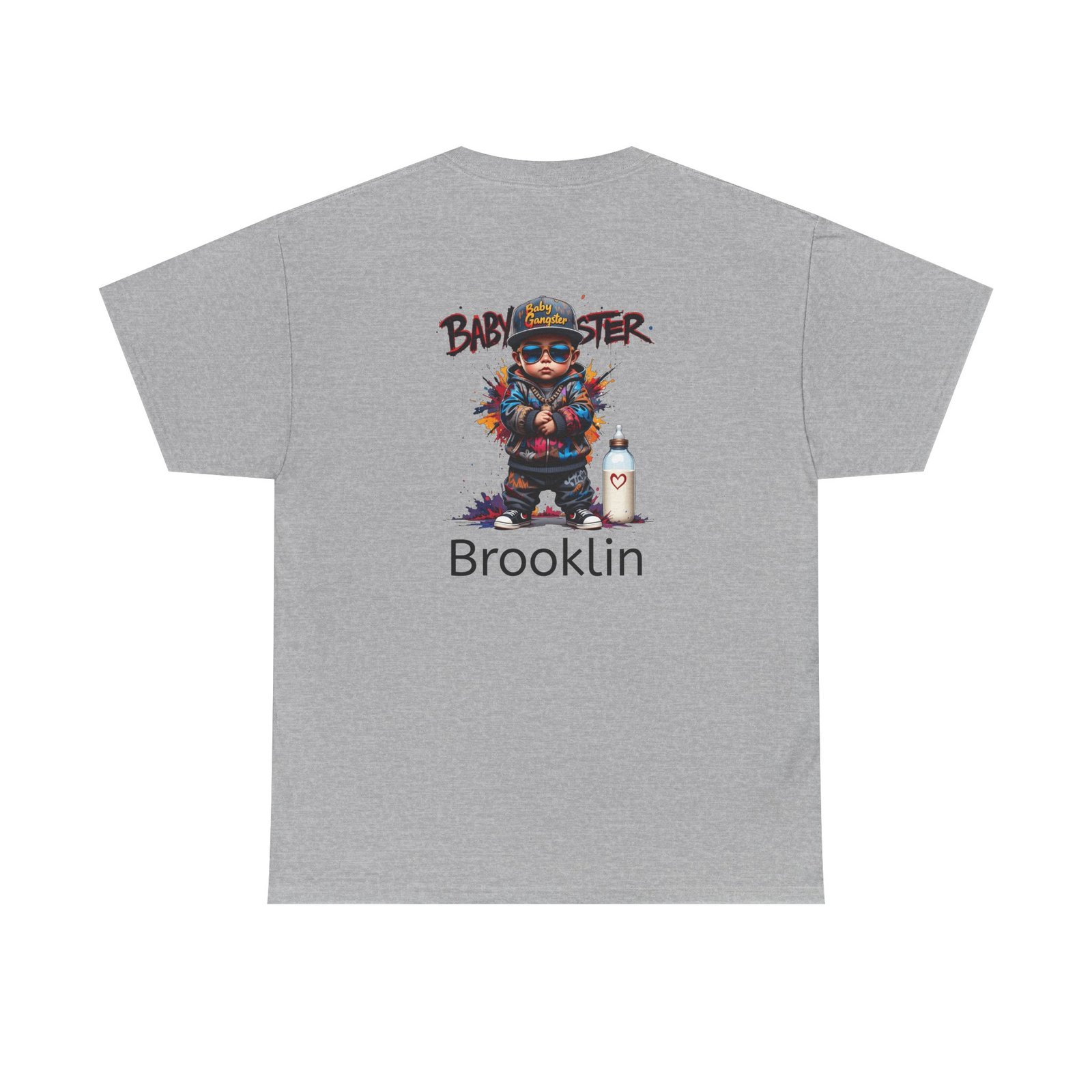 Brooklin Baby Gangster Tee — Graphic Gangster Streetwear T‑Shirt - Image 10