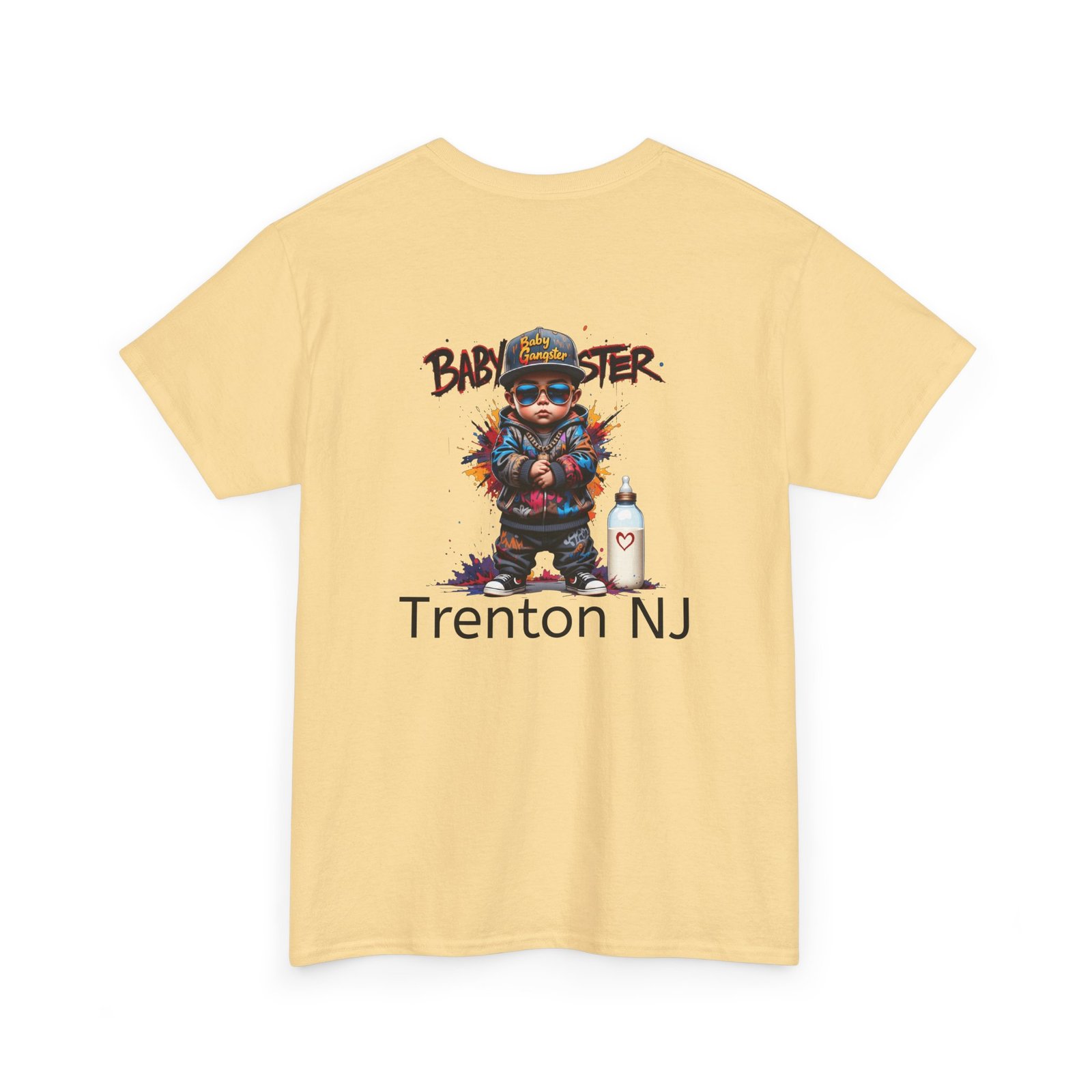 T-Shirt — "Baby Gangster" Trenton NJ Graphic Tee - Image 40