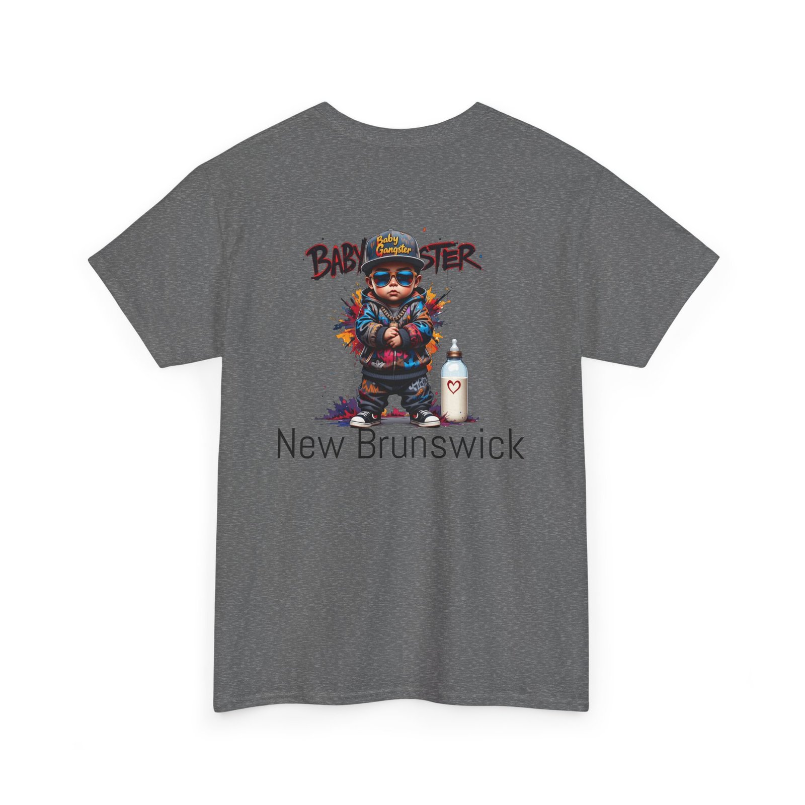 Baby Gangster New Brunswick NJ Graphic Tee — Streetwear T‑Shirt - Image 32