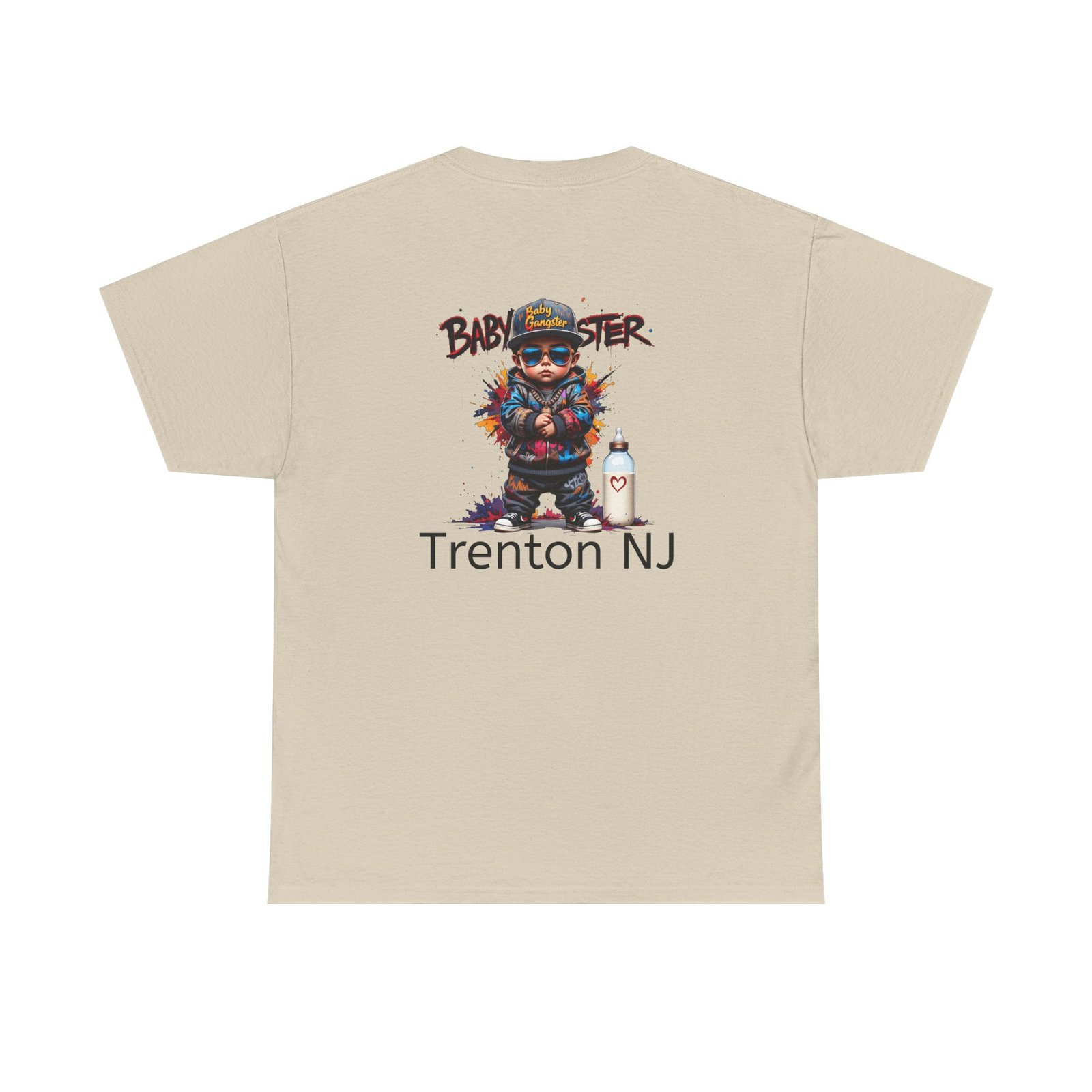 T-Shirt — "Baby Gangster" Trenton NJ Graphic Tee - Image 34