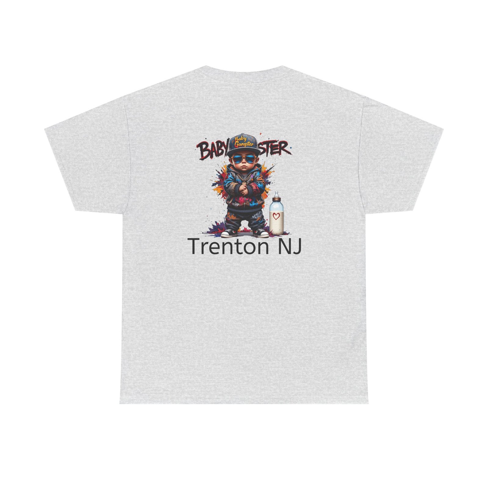 T-Shirt — "Baby Gangster" Trenton NJ Graphic Tee - Image 10