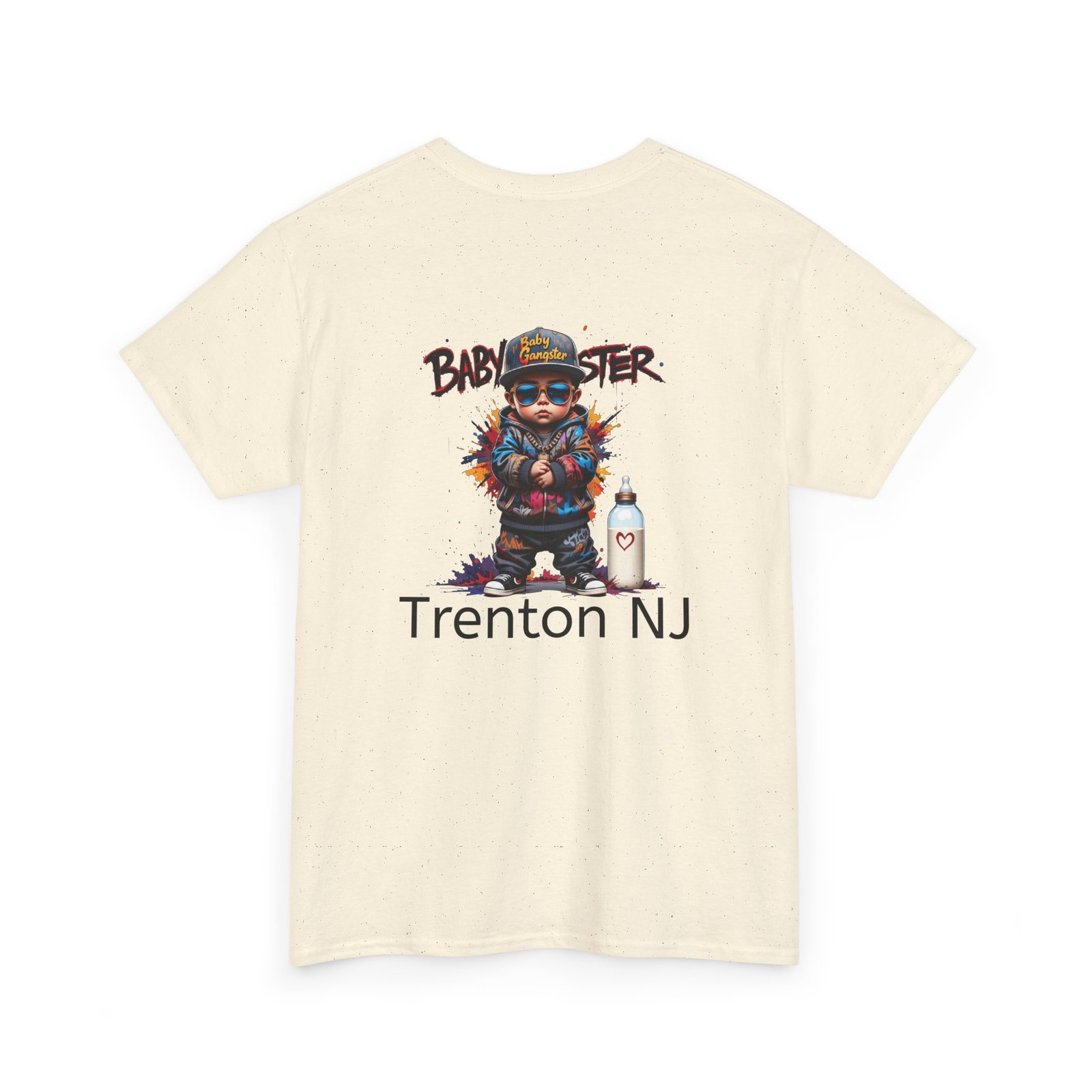 T-Shirt — "Baby Gangster" Trenton NJ Graphic Tee - Image 52