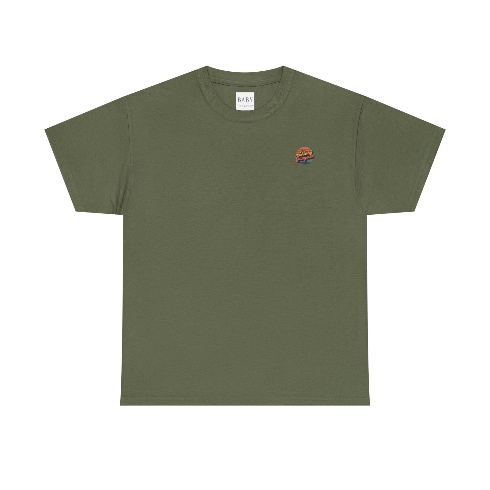 Baby Gangster Military Unisex Heavy Cotton Tee - Image 2
