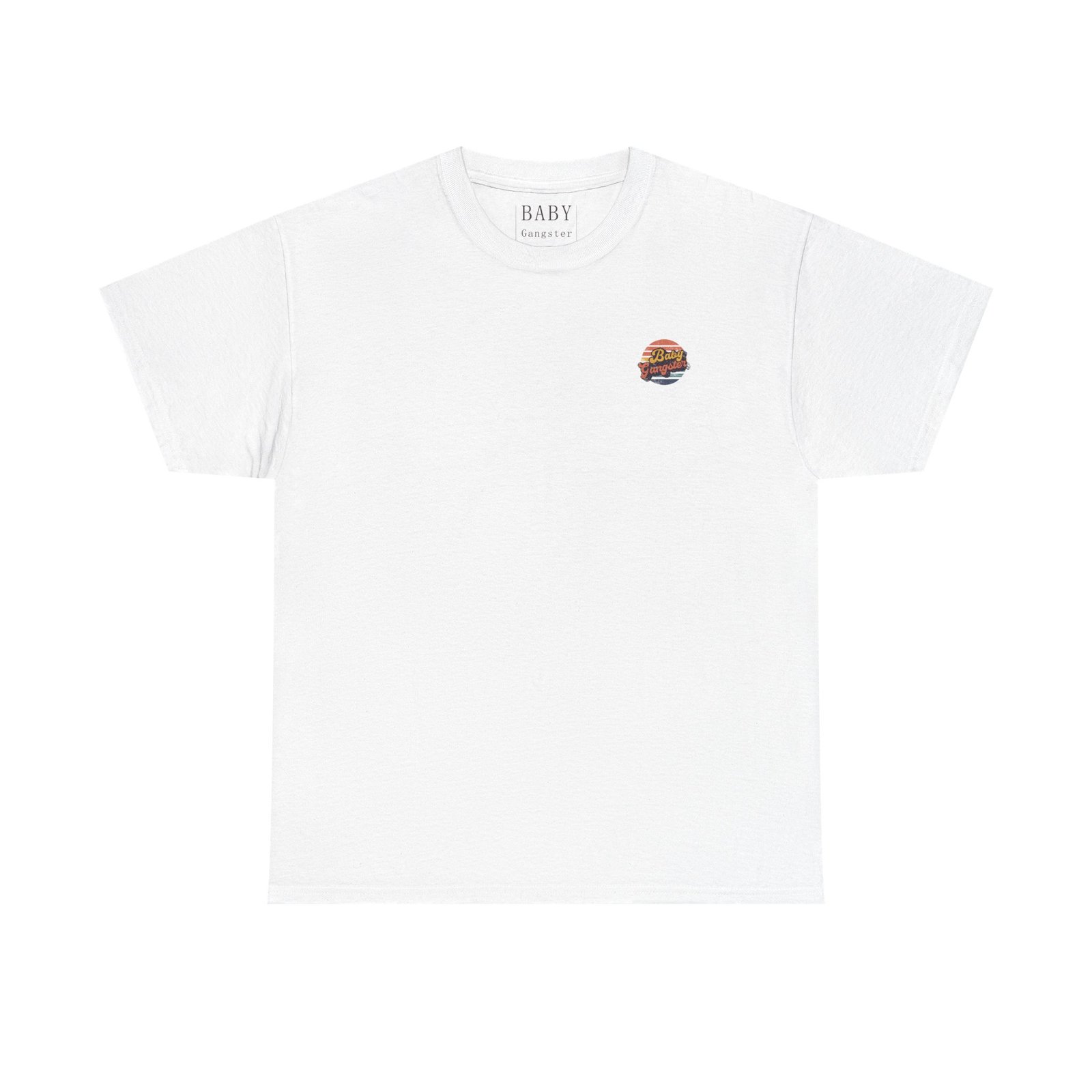 Baby Gangster 'Piscataway' Graphic Tee — Retro Streetwear Gangster Character T‑Shirt - Image 2