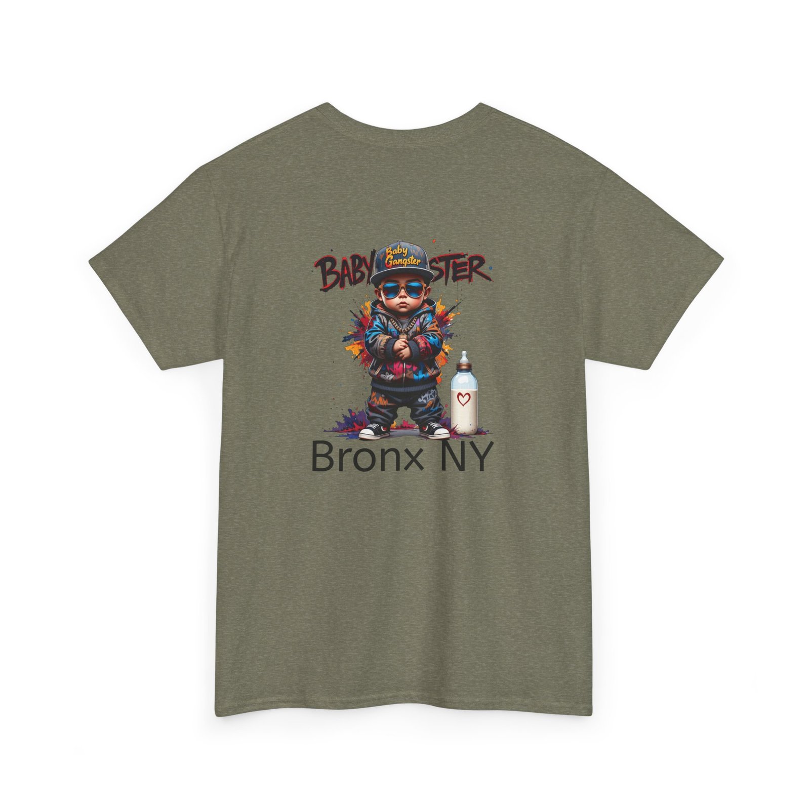 Bronx Baby Gangster Graphic Tee — 'Baby Gangster' Streetwear T-Shirt - Image 20