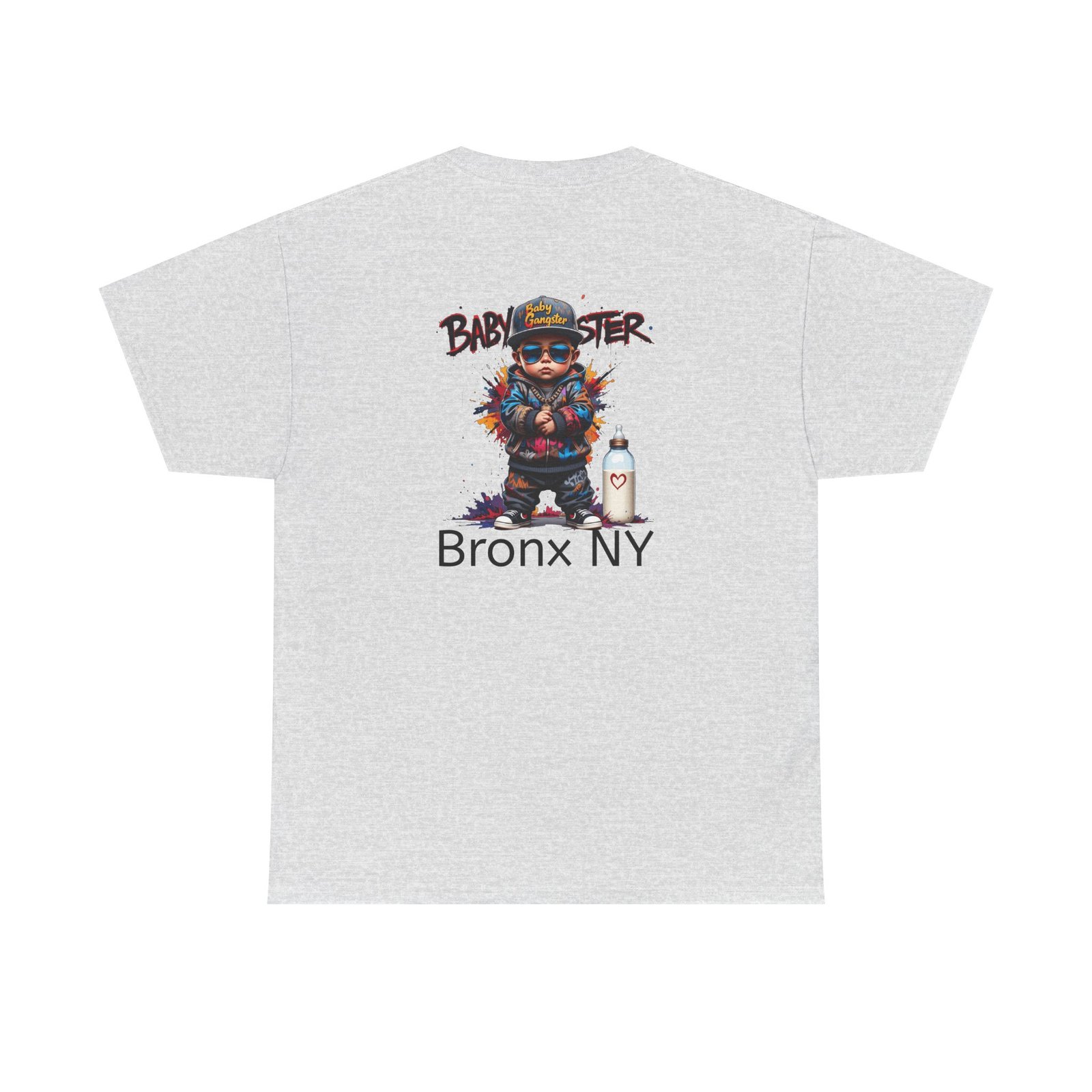 Bronx Baby Gangster Graphic Tee — 'Baby Gangster' Streetwear T-Shirt - Image 6