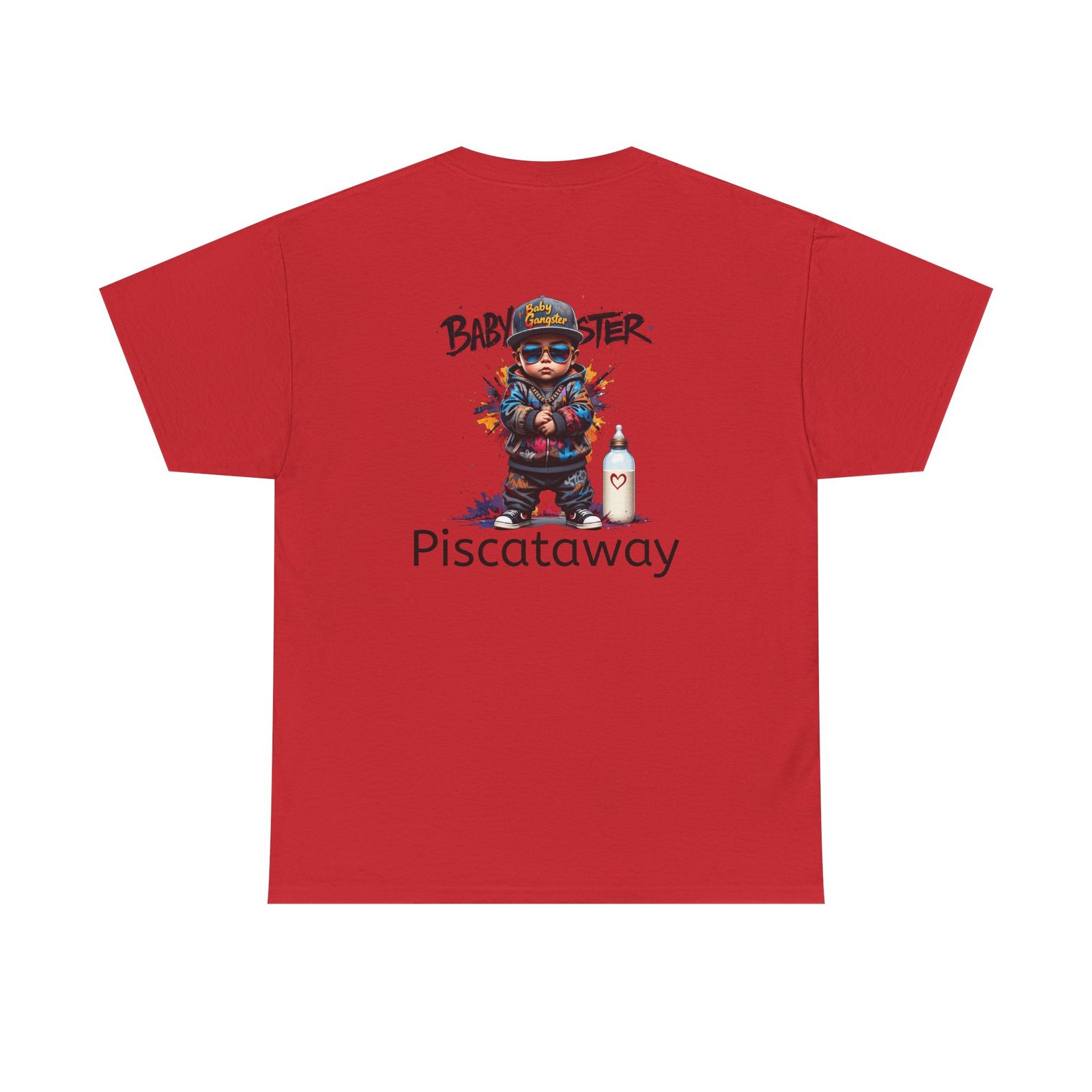 Baby Gangster 'Piscataway' Graphic Tee — Retro Streetwear Gangster Character T‑Shirt - Image 20