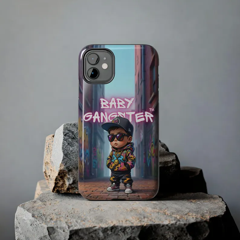 BABY GANGSTER™ Iphone Phone Case | Urban Graffiti Kid Character, Protective Tough Case - Image 8