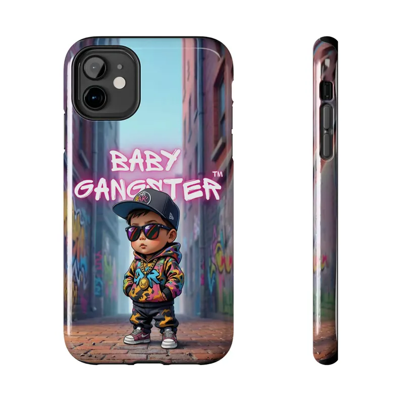 BABY GANGSTER™ Iphone Phone Case | Urban Graffiti Kid Character, Protective Tough Case - Image 12