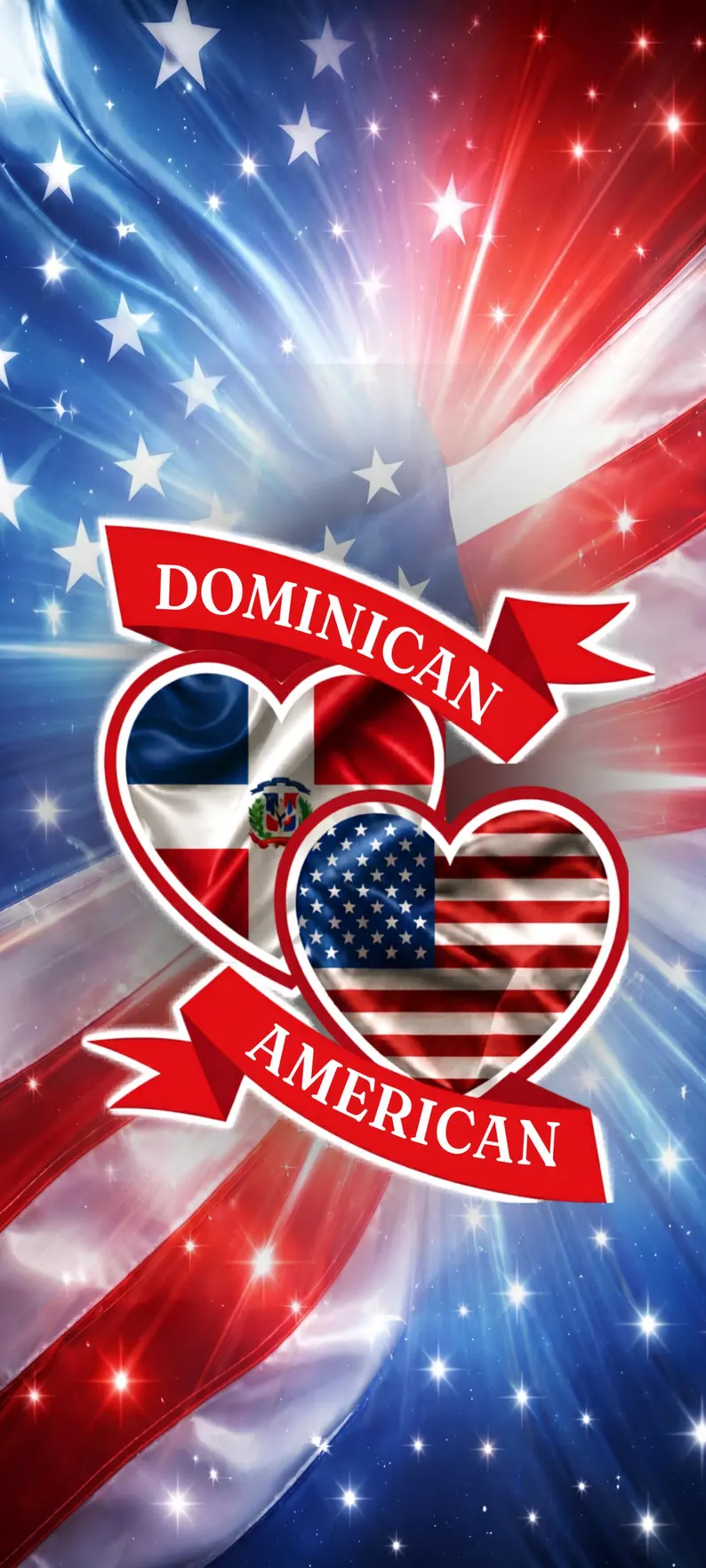 Neon Iphone wallpaper Dominican American - Image 3