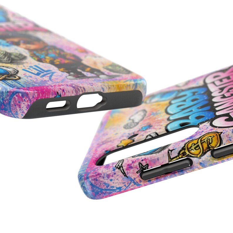 Baby Gangster Andriod Cellphone Case | Cute Graffiti Infant Hip Hop Design - Image 3