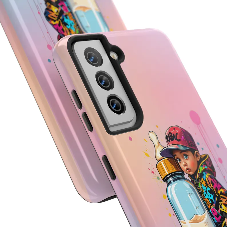 Baby Gangster art Andriod Cellphone case Phone Case, graffiti baby bottle design - Image 5