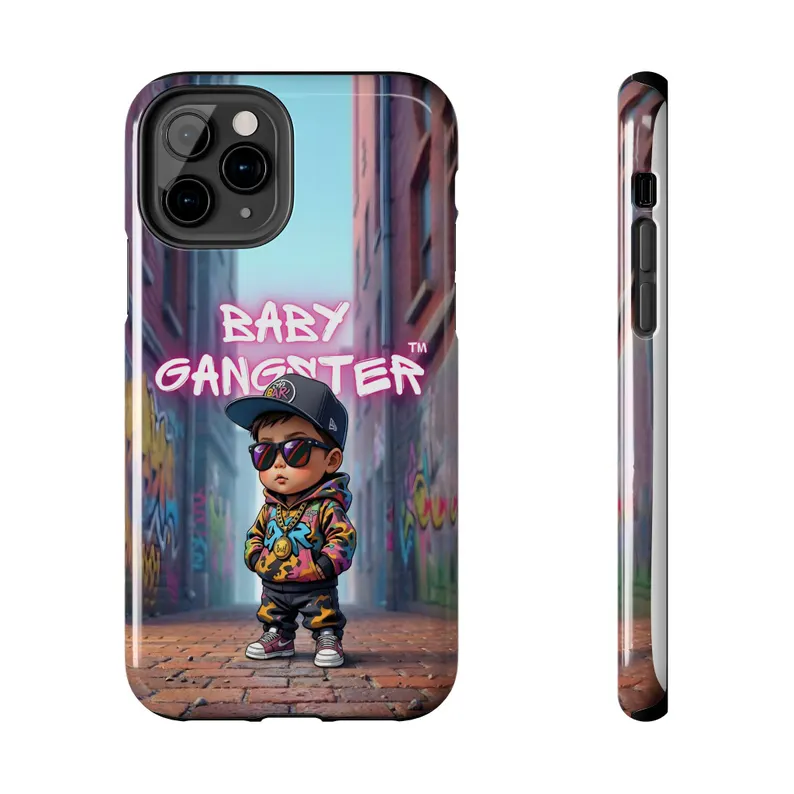 BABY GANGSTER™ Iphone Phone Case | Urban Graffiti Kid Character, Protective Tough Case - Image 6